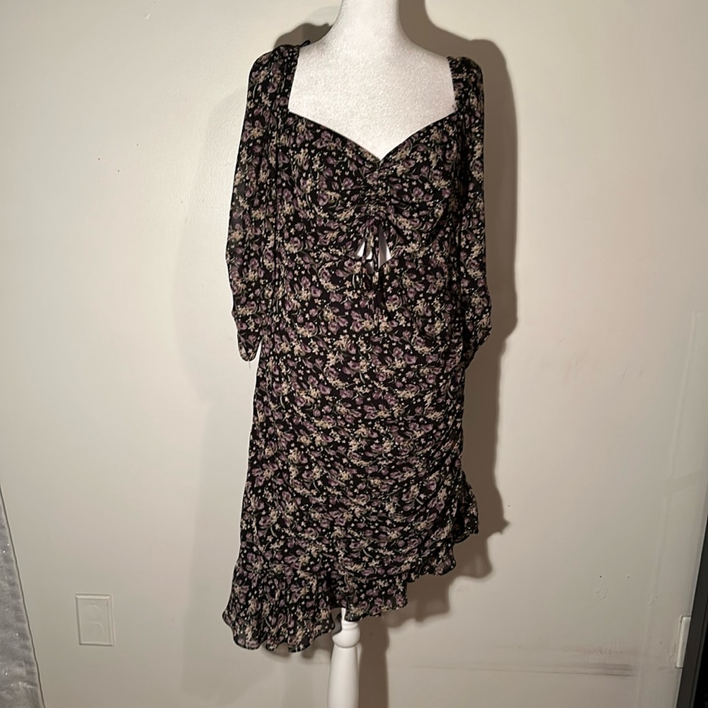 ASTR Women’s Floral Print Dress Size XL.